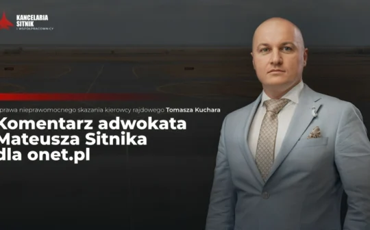 Komentarz Mecenasa Mateusza Sitnika