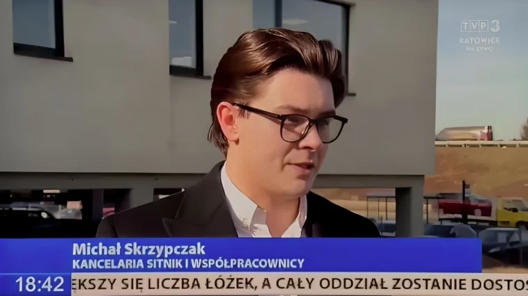 Mecenas Michał Skrzypczak w telewizji